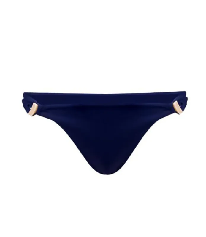 Vix Solid Moon Detail Brazil Bikini Bottom made by Vix