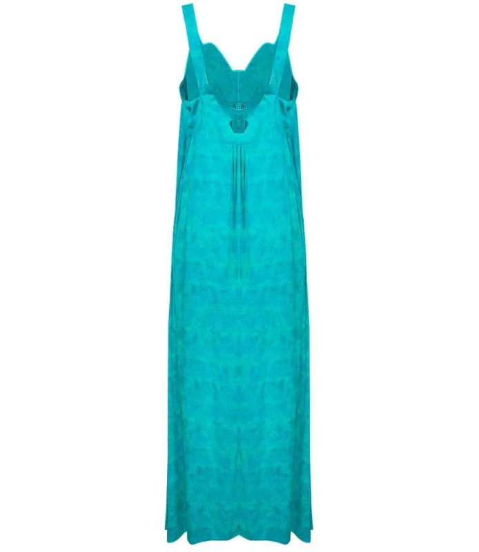 Vix Lagoon Susan Long Dress sold by Sand Dollar