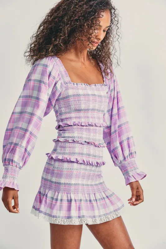 Stanley Dress Lilac Shores sold by Sand Dollar