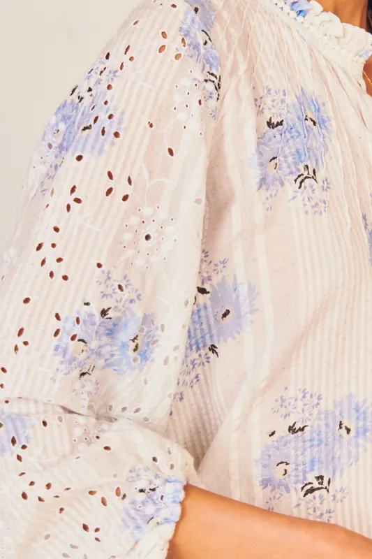 Spectra Top Morning Mist made by LoveShackFancy