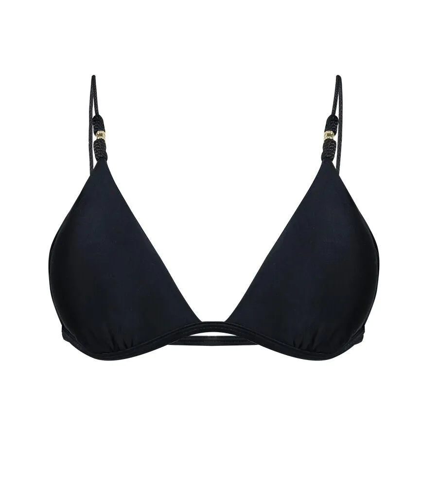 Solid Paralell Trim Top Black sold by Sand Dollar