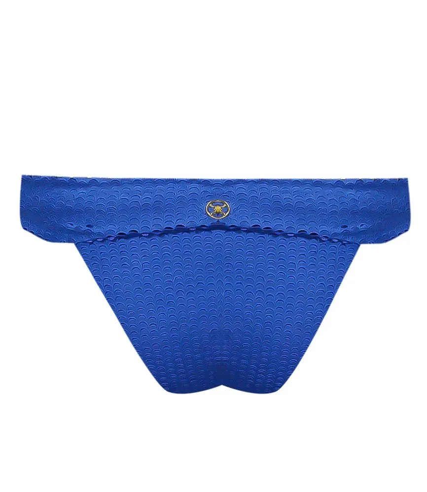 Scales Bia Tube Brazilian Cut Bikini Bottom Blue sold by Sand Dollar product image thumbnail 2