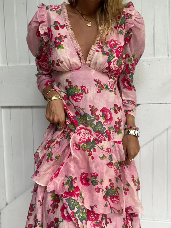 Salima Dress Pink Desert sold by Sand Dollar