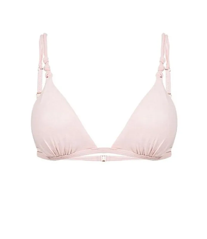 Rosewater Rope Bikini Top sold by Sand Dollar