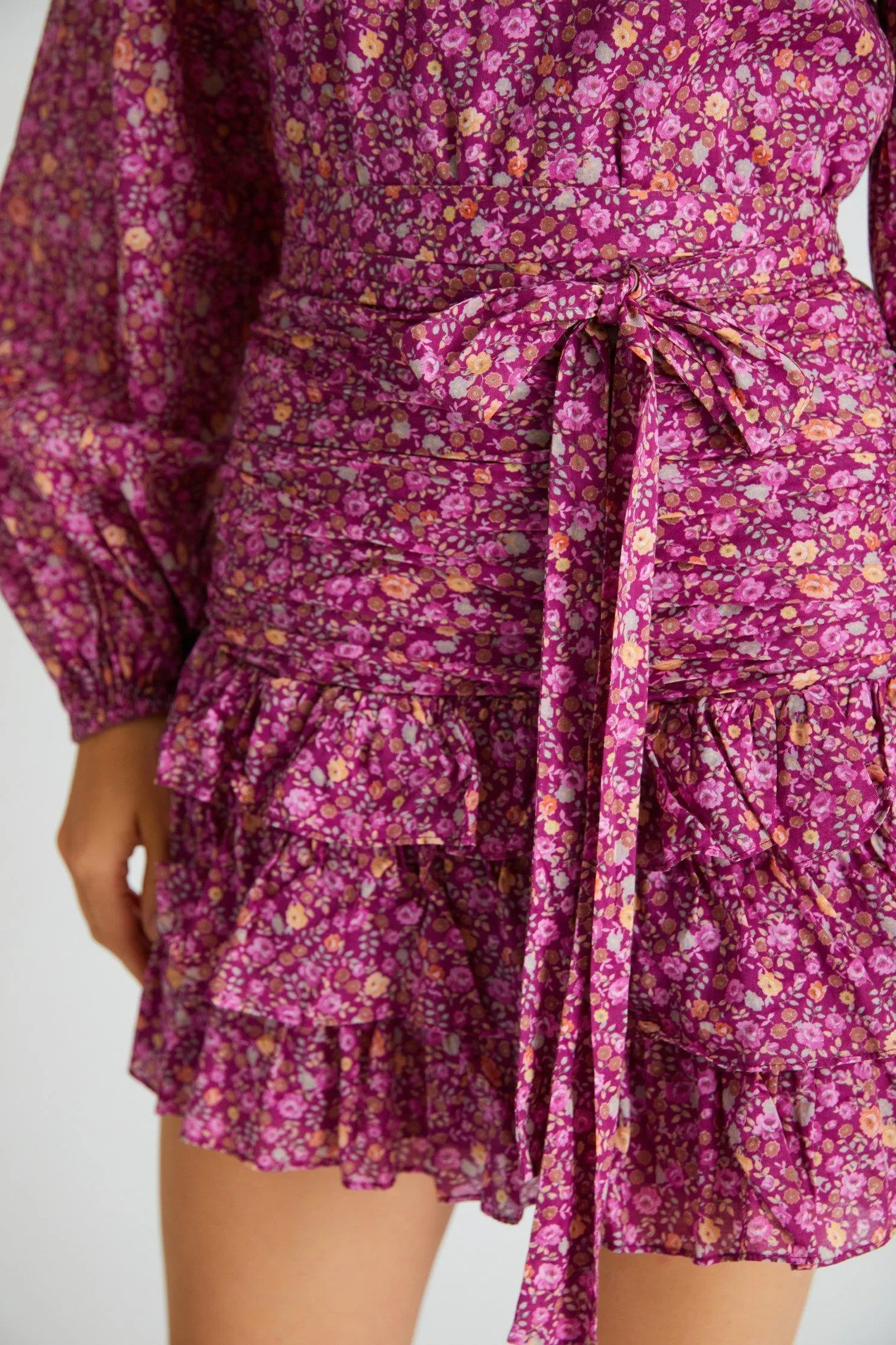 Rina Dress Cherry Wine sold by Sand Dollar product image thumbnail 2