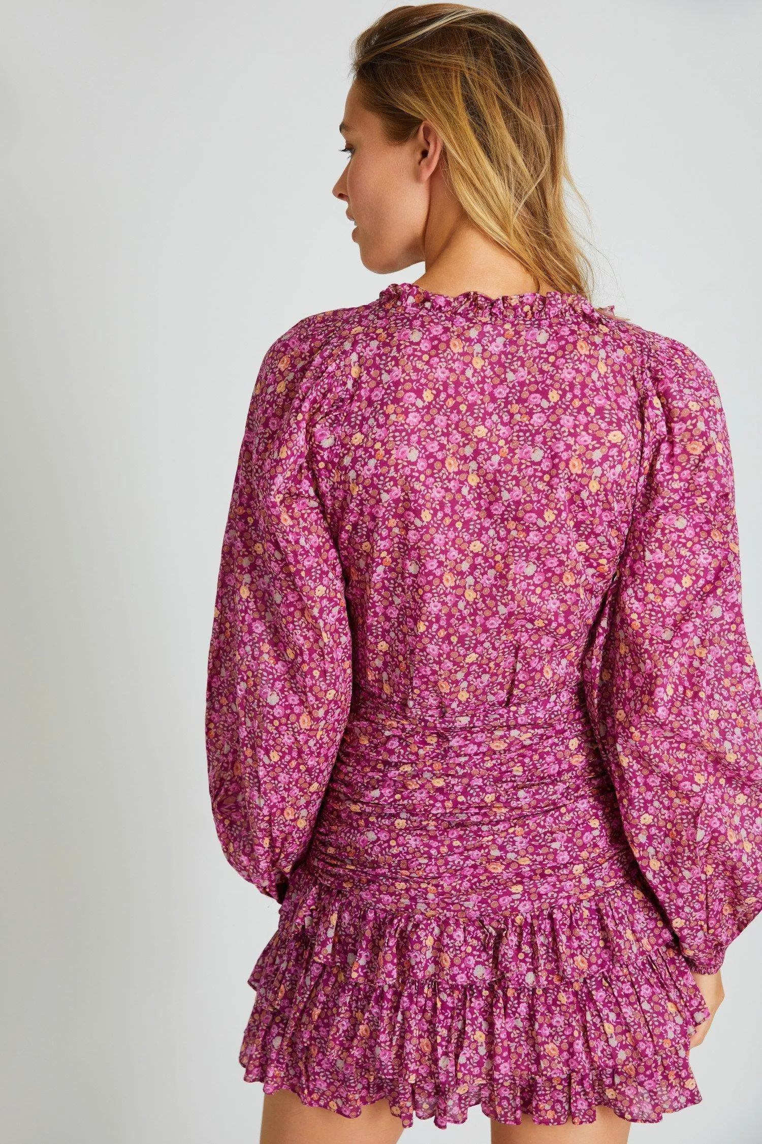 Rina Dress Cherry Wine sold by Sand Dollar product image thumbnail 4