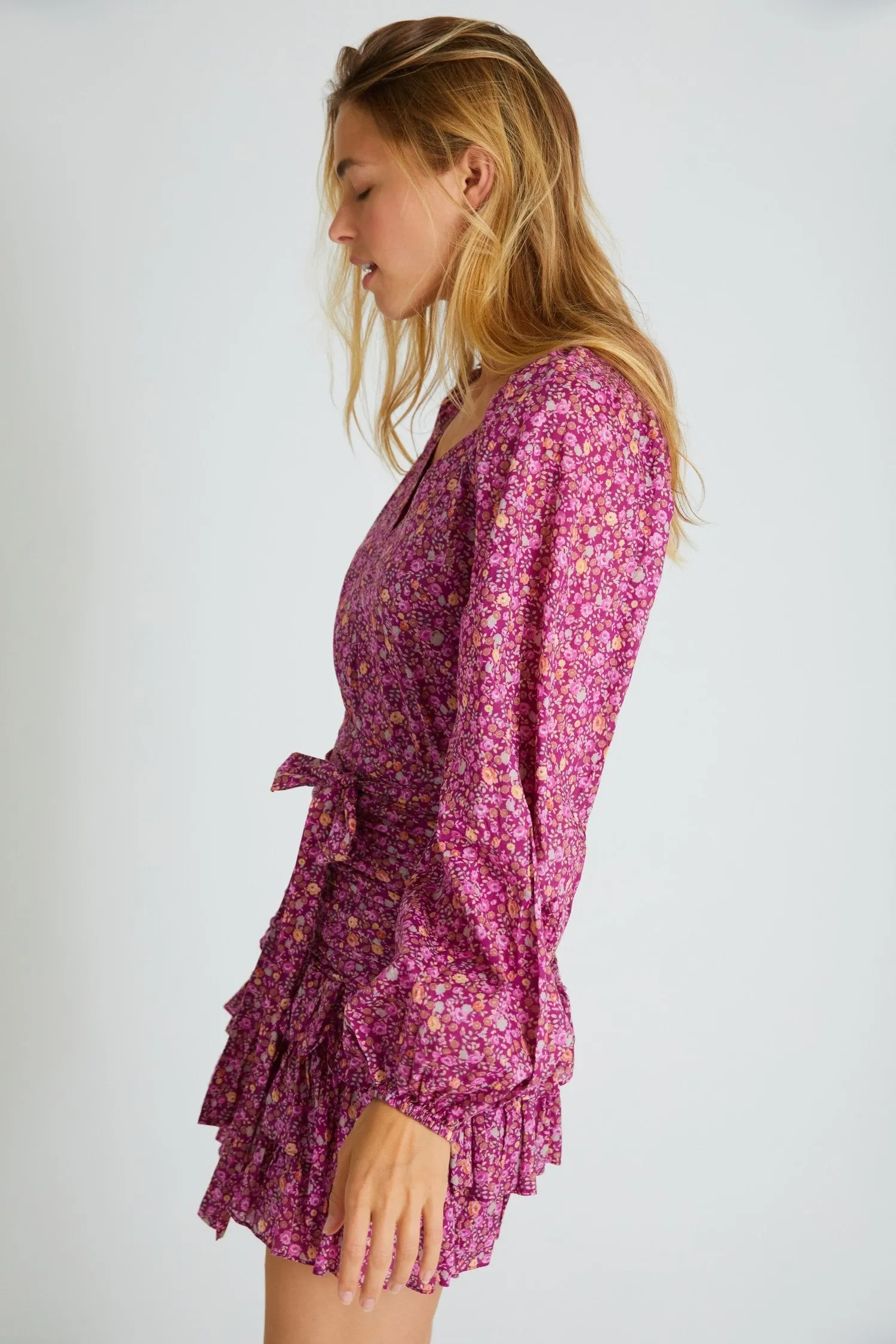 Rina Dress Cherry Wine sold by Sand Dollar product image thumbnail 3