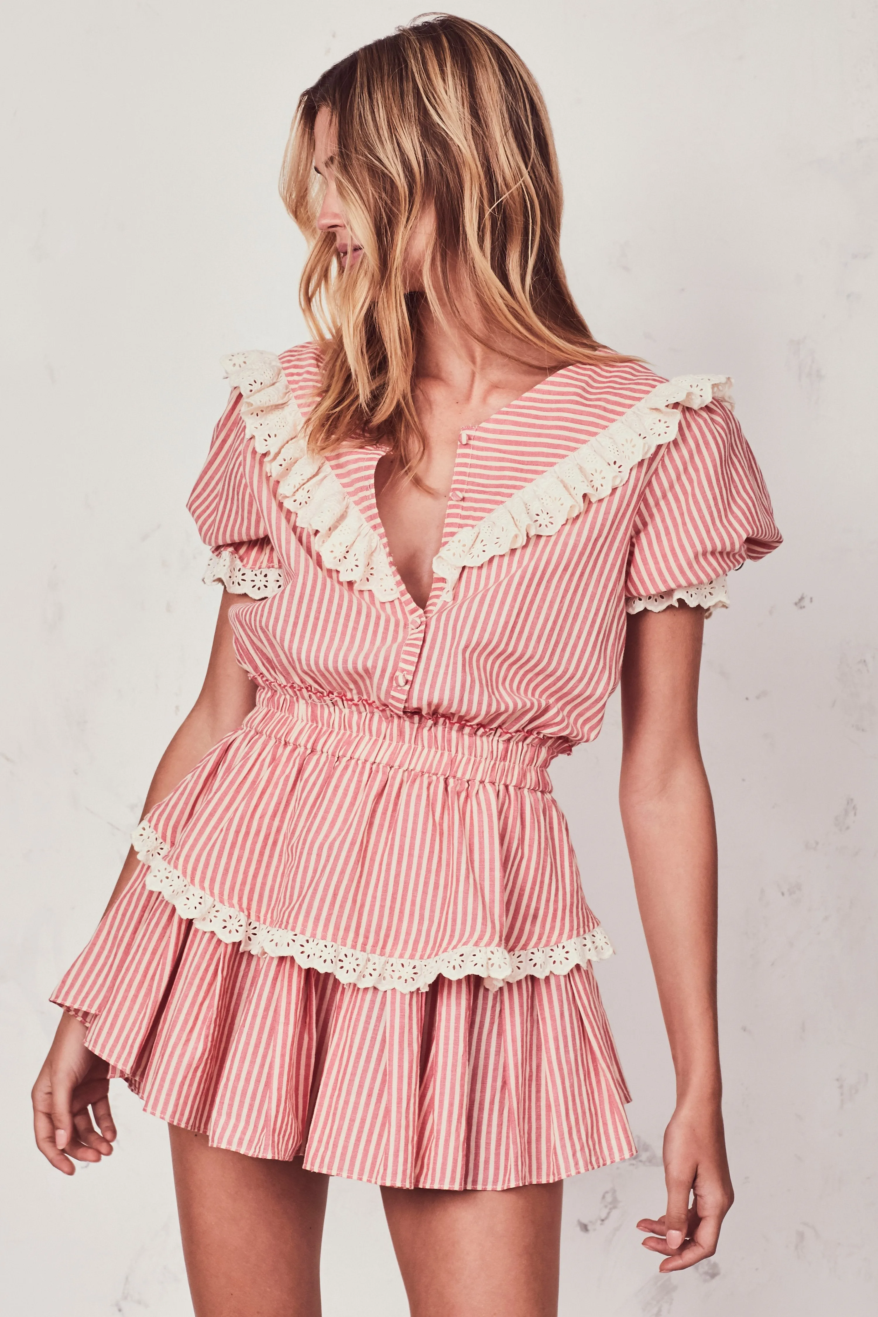 Nanette Dress French Tulip sold by Sand Dollar product image thumbnail 4