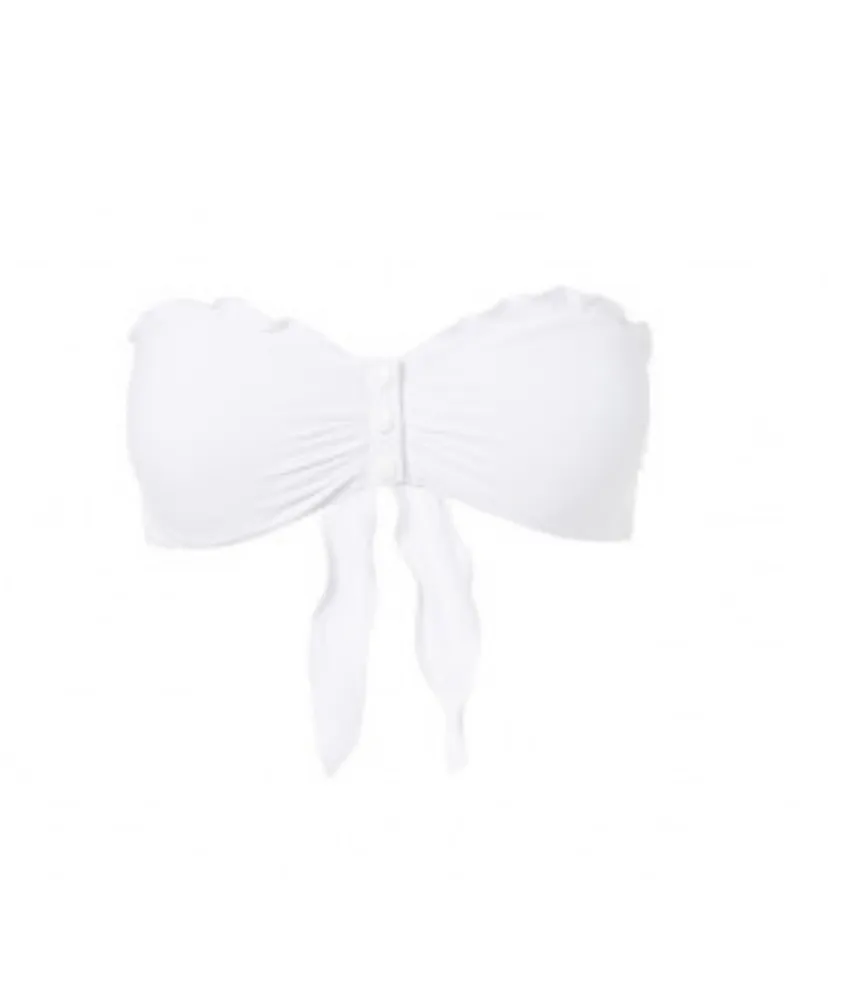 Melissa Odabash St Martin Bikini Top White sold by Sand Dollar