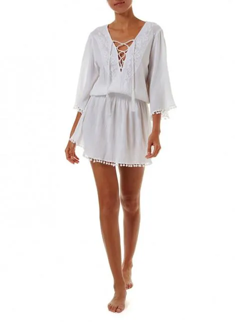 Melissa Odabash Kiah Dress White sold by Sand Dollar product image thumbnail 2
