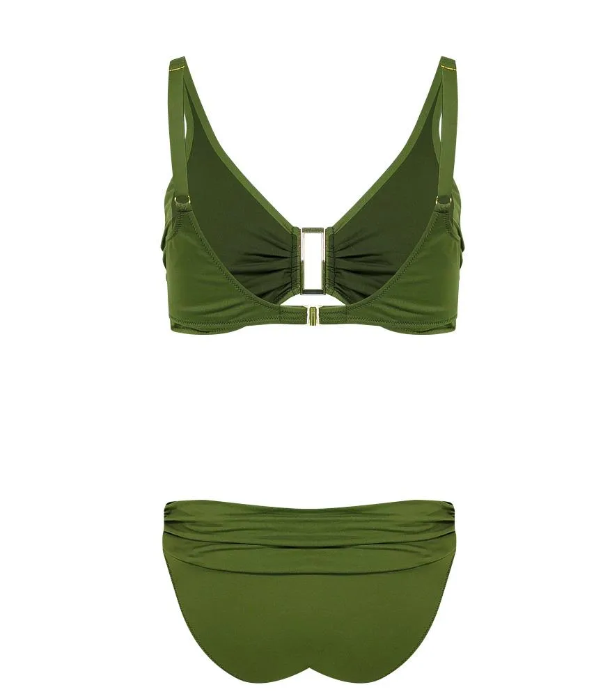 Melissa Odabash Bel Air Bikini Khaki sold by Sand Dollar product image thumbnail 2