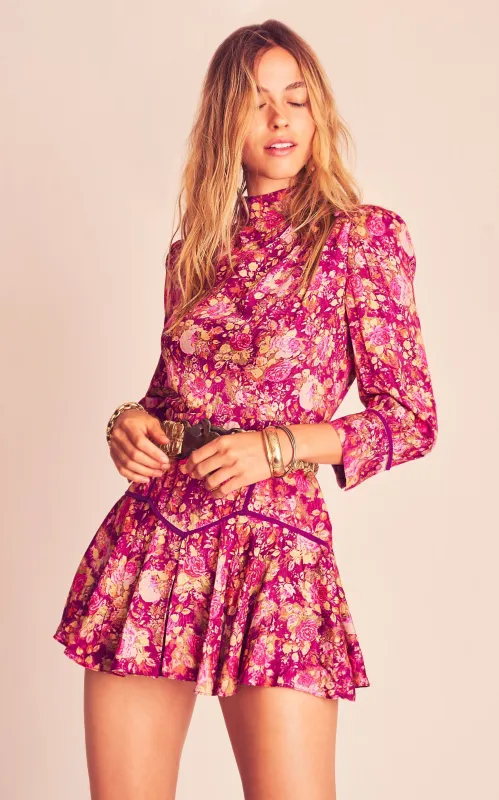 Mayberry Dress Magenta Diamond sold by Sand Dollar