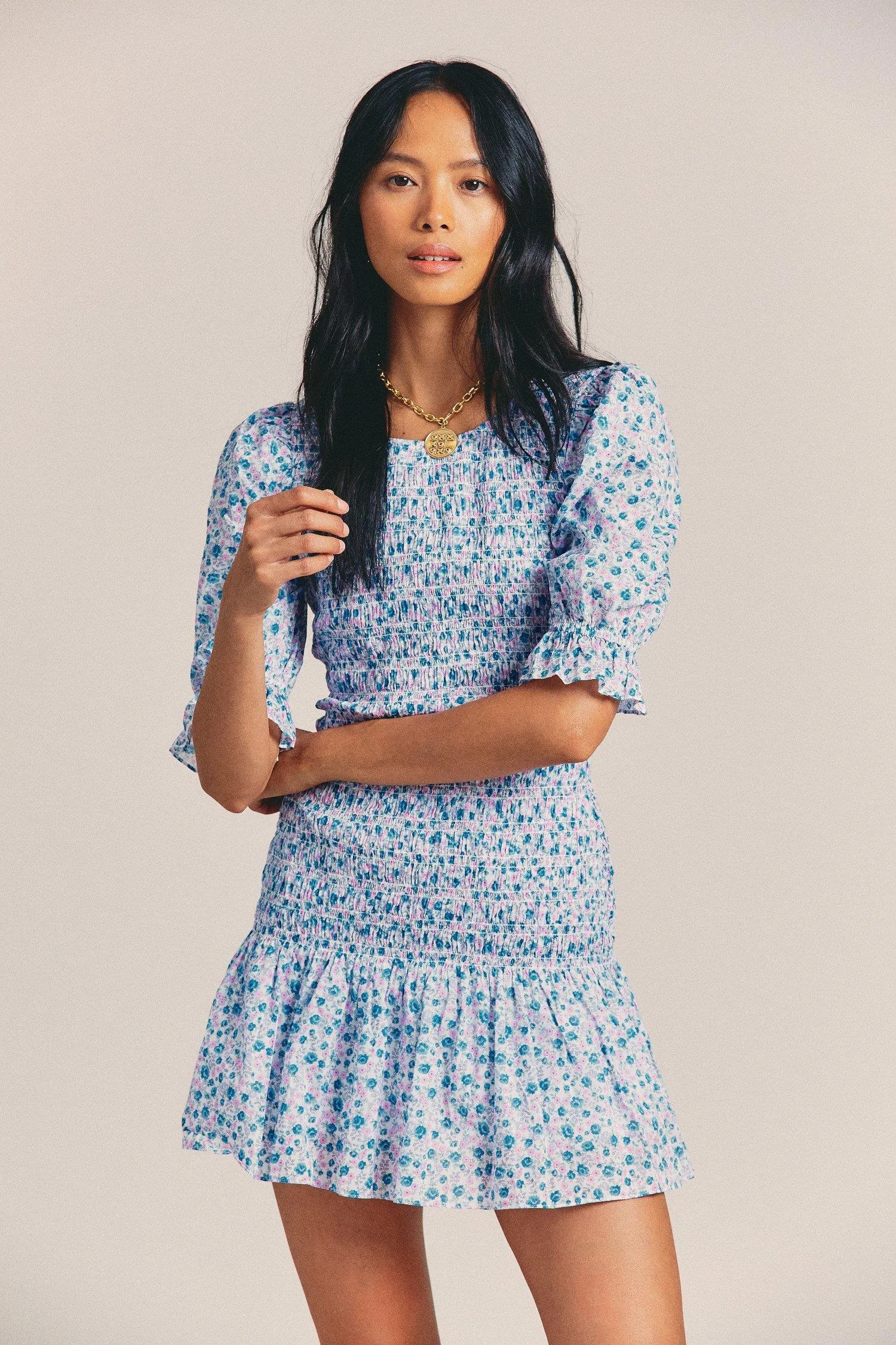 Luppa Dress Crushed Blueberries sold by Sand Dollar