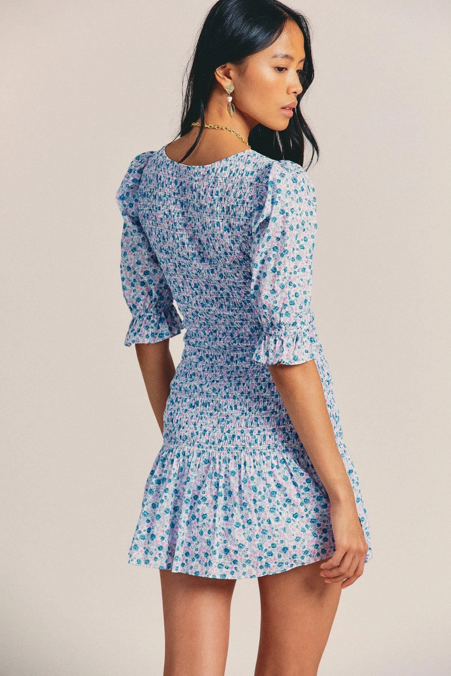 Luppa Dress Crushed Blueberries sold by Sand Dollar product image thumbnail 4