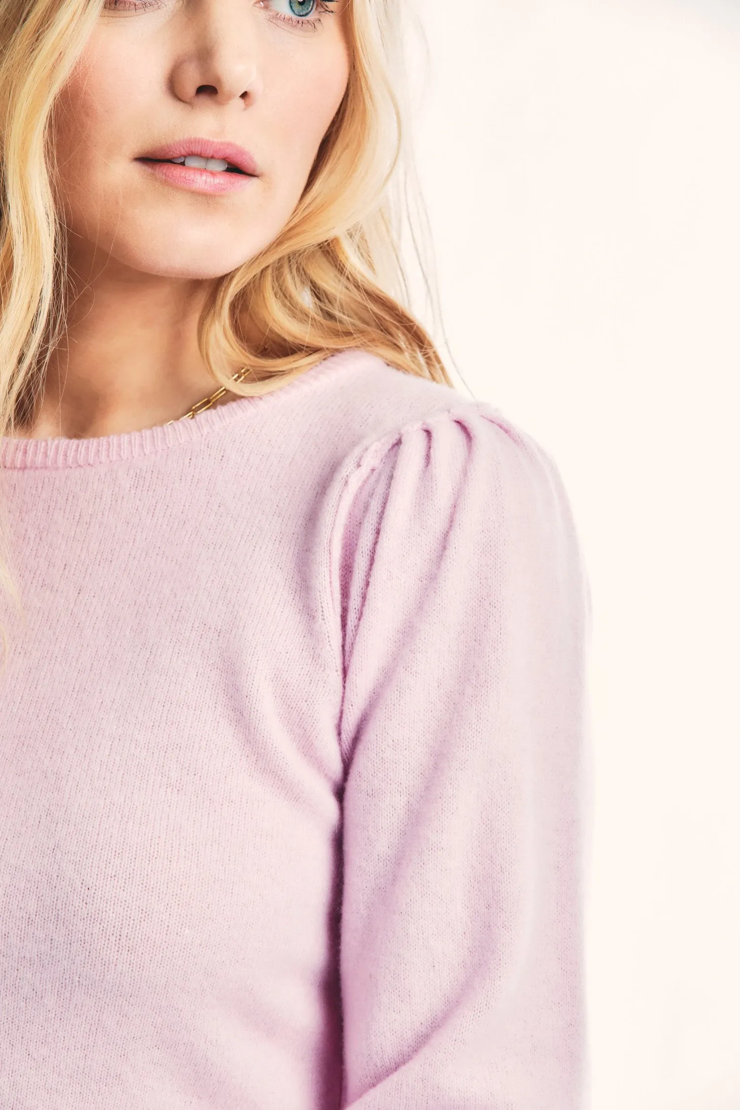 Lune Crop Pullover Pastel Pink sold by Sand Dollar product image thumbnail 3