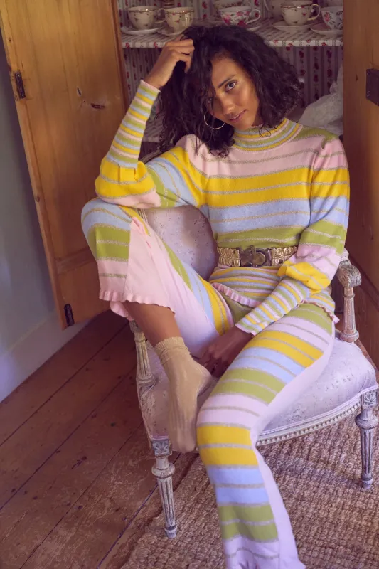 Crosby Mockneck Pullover Pastel Party sold by Sand Dollar