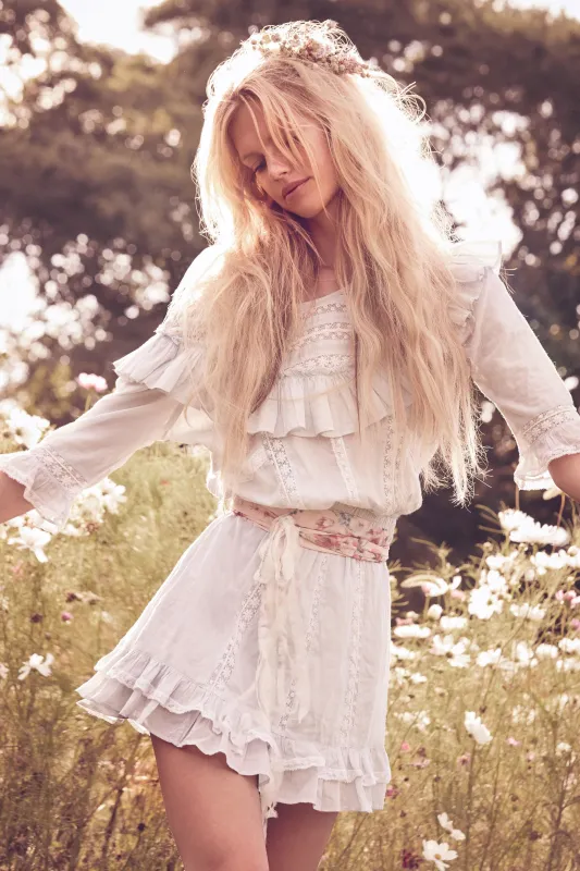 Cooper Dress White made by LoveShackFancy