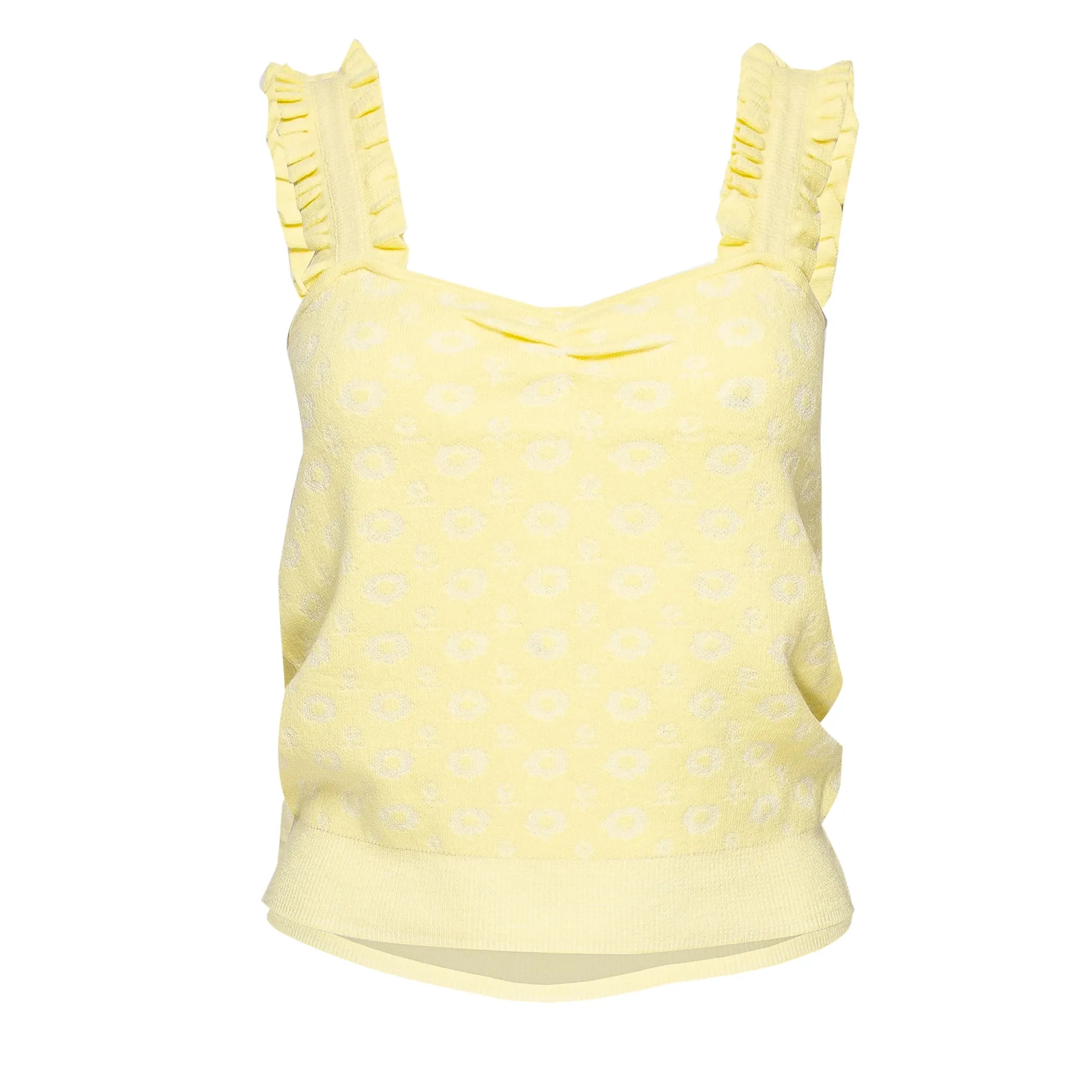 Chia Crop Top Lemon Sorbet sold by Sand Dollar product image thumbnail 3