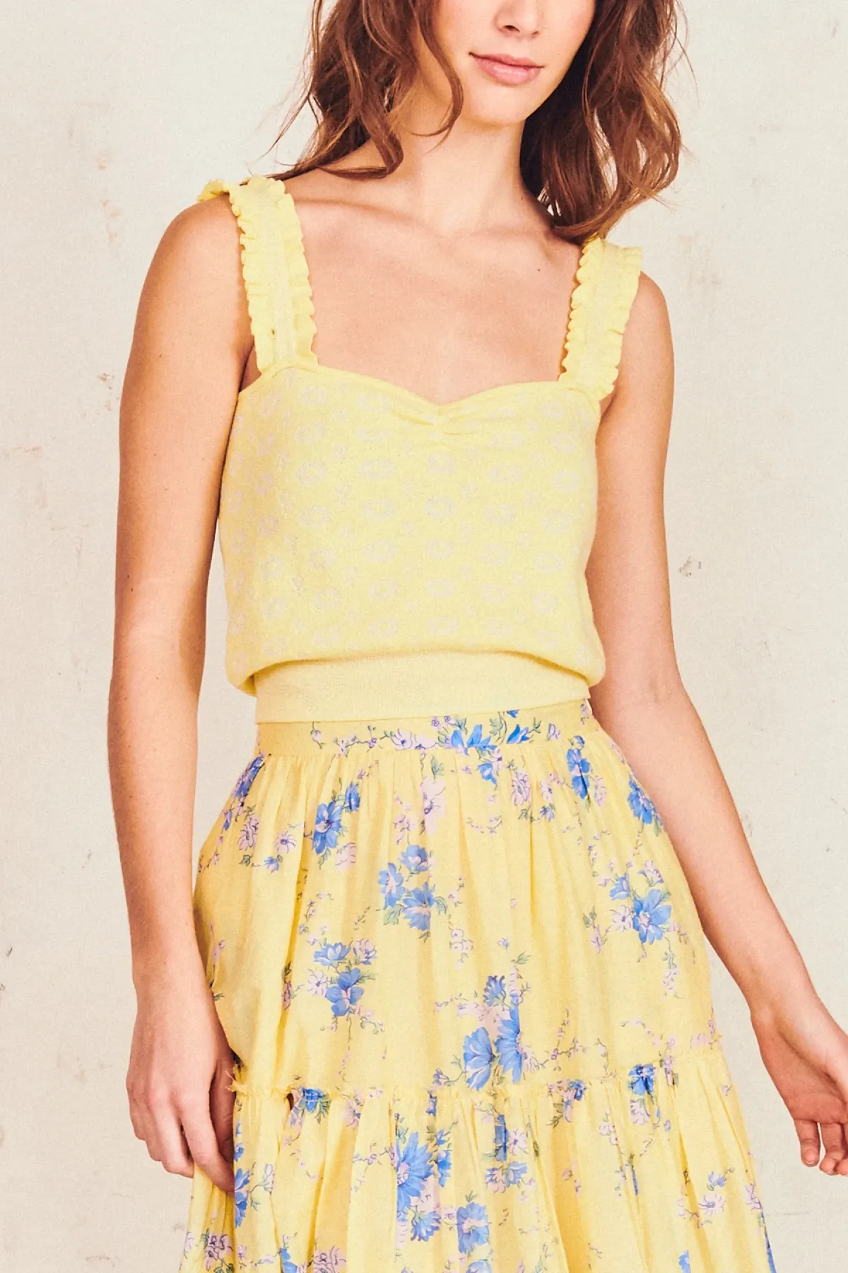 Chia Crop Top Lemon Sorbet sold by Sand Dollar product image thumbnail 2