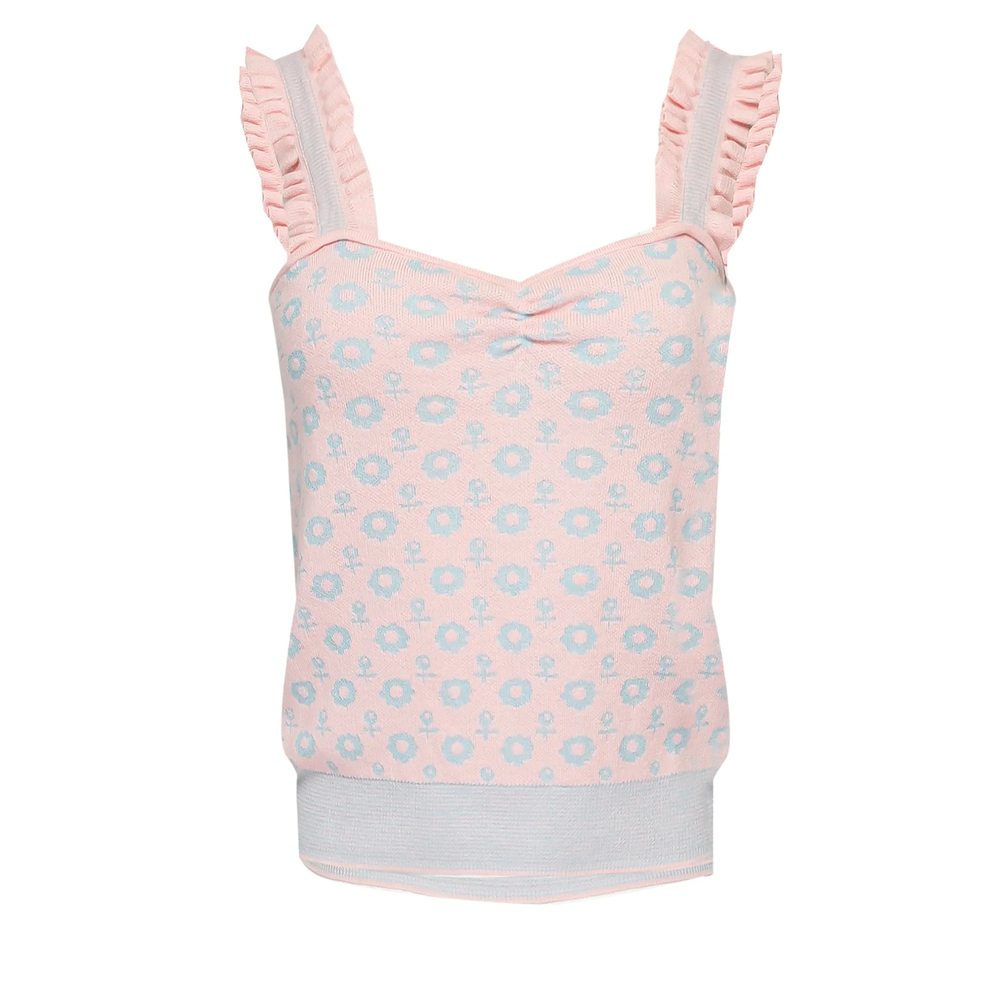 Chia Crop Top Blue Rose sold by Sand Dollar product image thumbnail 3