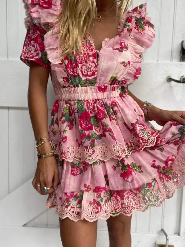 Aldina Dress Pink Desert sold by Sand Dollar