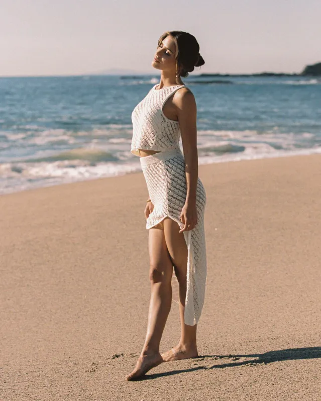 Gold Dust Skirt Cream made by l*space