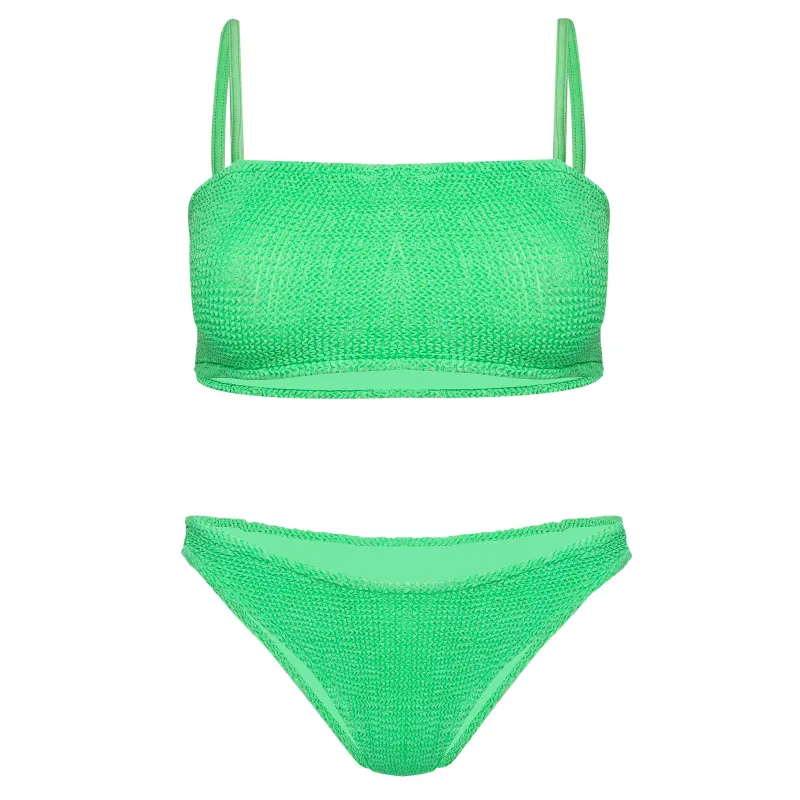 Gigi Bikini Lime made by Sand Dollar