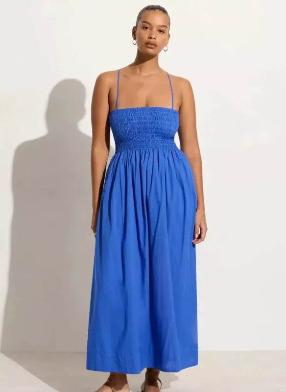 Agolde Midi Dress Sicilian Blue sold by Sand Dollar