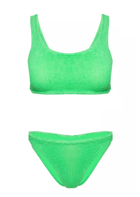 Xandra Bikini Lime made by Hunza G