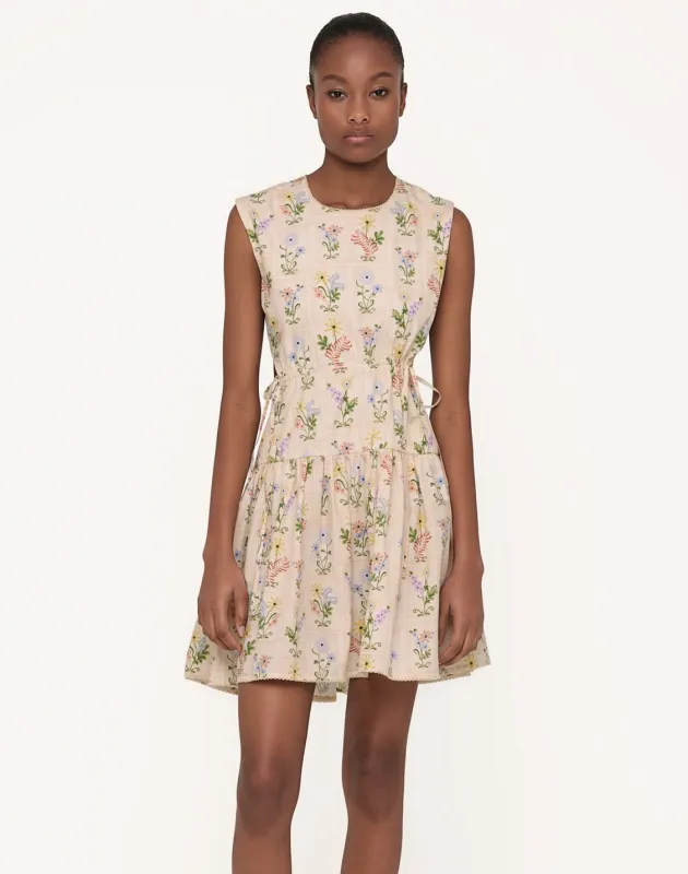 Womens Floral Mini Dress made by AGUA by Agua Bendita