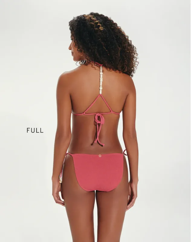 Firenze Zene Tie Side Bottom Full Pink sold by Sand Dollar