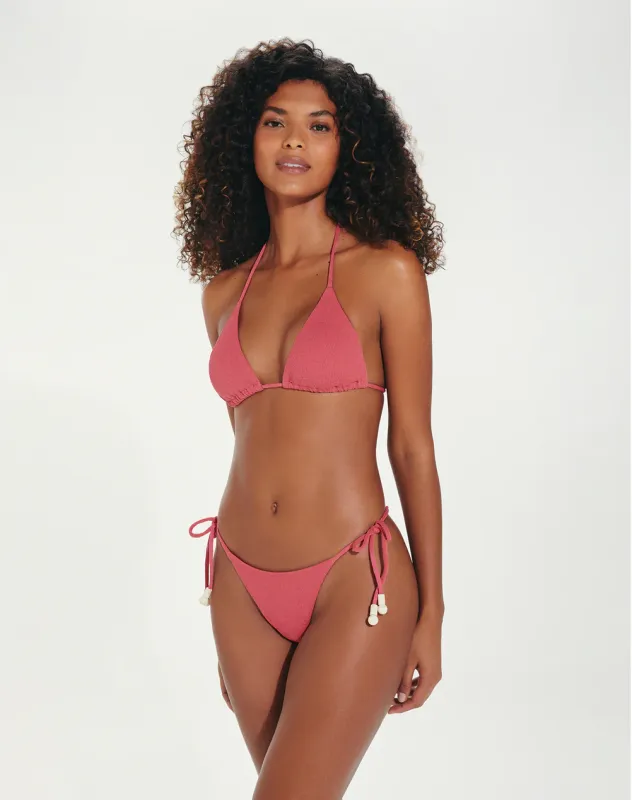 Firenze Zene Tri T-Back Top Pink sold by Sand Dollar