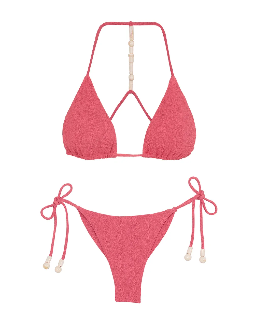 Firenze Zene Tri T-Back Top Pink sold by Sand Dollar product image thumbnail 3