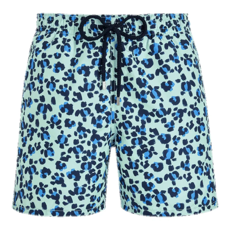 Men Swim Shorts Turtles Leopard made by Vilebrequin