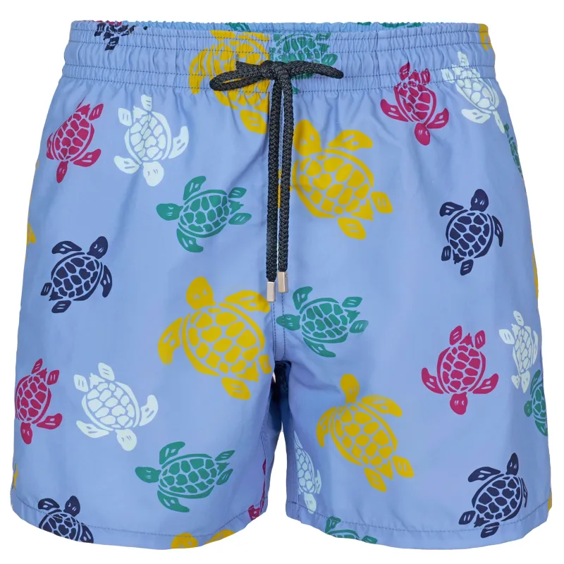 Men Swim Shorts Ronde des Tortues Multicolores made by Vilebrequin