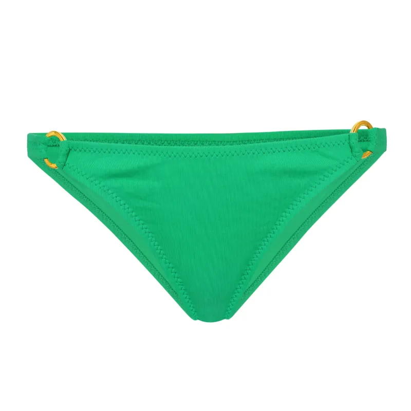 Greece Bikini Bottom Green made by Melissa Odabash