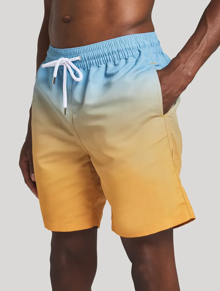 Mens Board Shorts in Blue/Yellow sold by Sand Dollar product image thumbnail 2