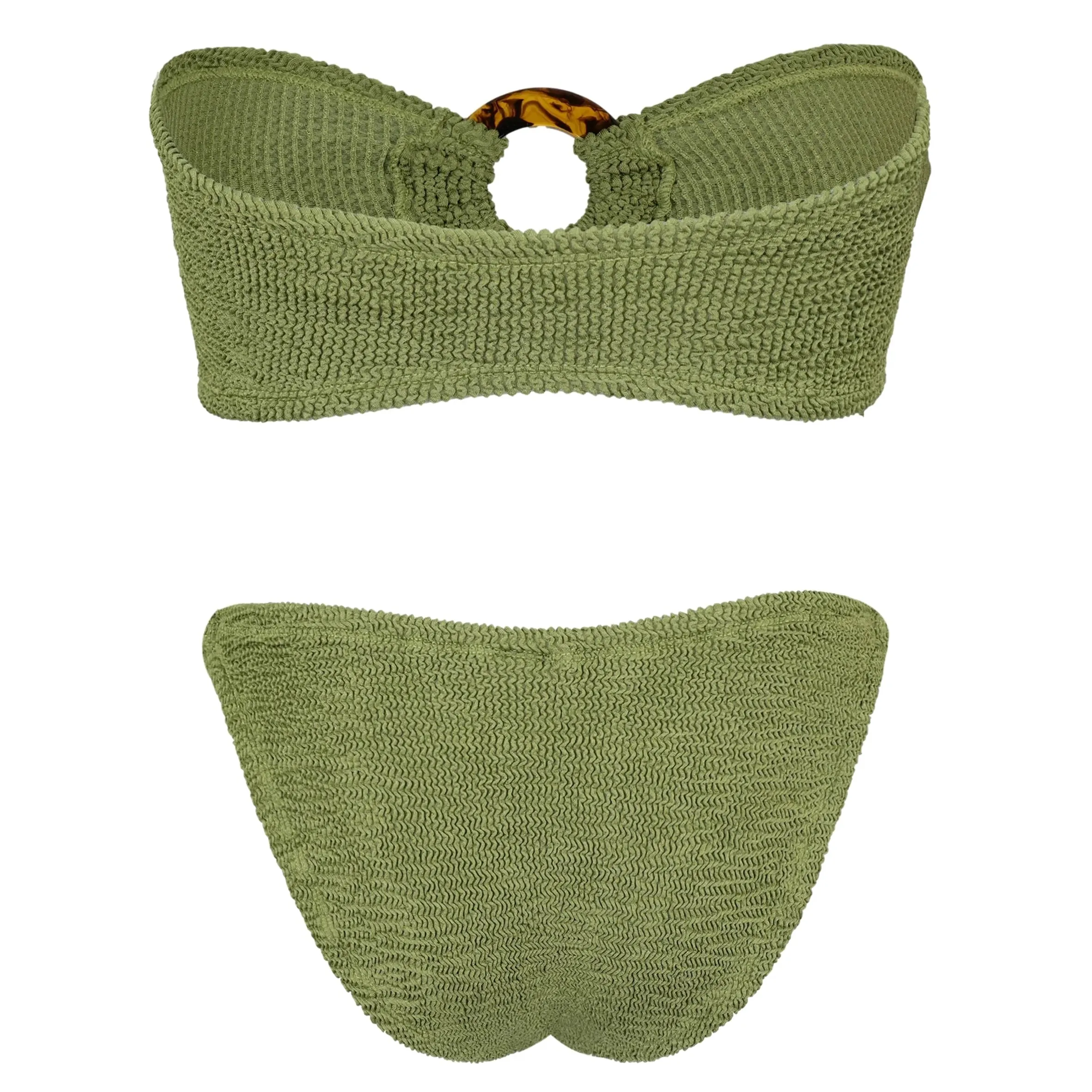 Green Bikini Set in Metallic - Gloria Bikini sold by Sand Dollar product image thumbnail 4