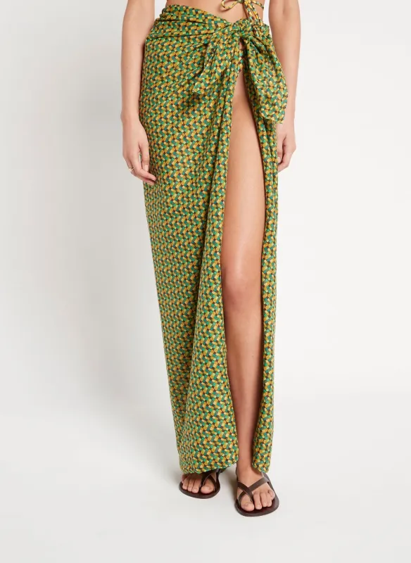 Beach Cover Ups with Rio Print made by Faithfull the Brand