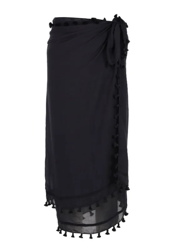 Pareo Black made by Melissa Odabash