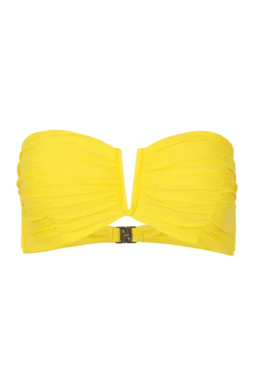 Aidy Rouched Bandeau Amarillis made by Sand Dollar