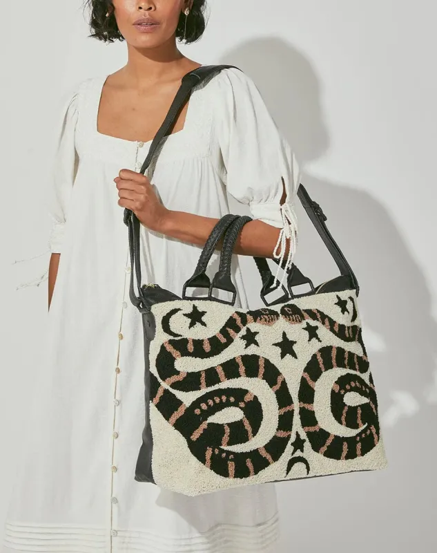 Mystic Weekender Bag made by Cleobella