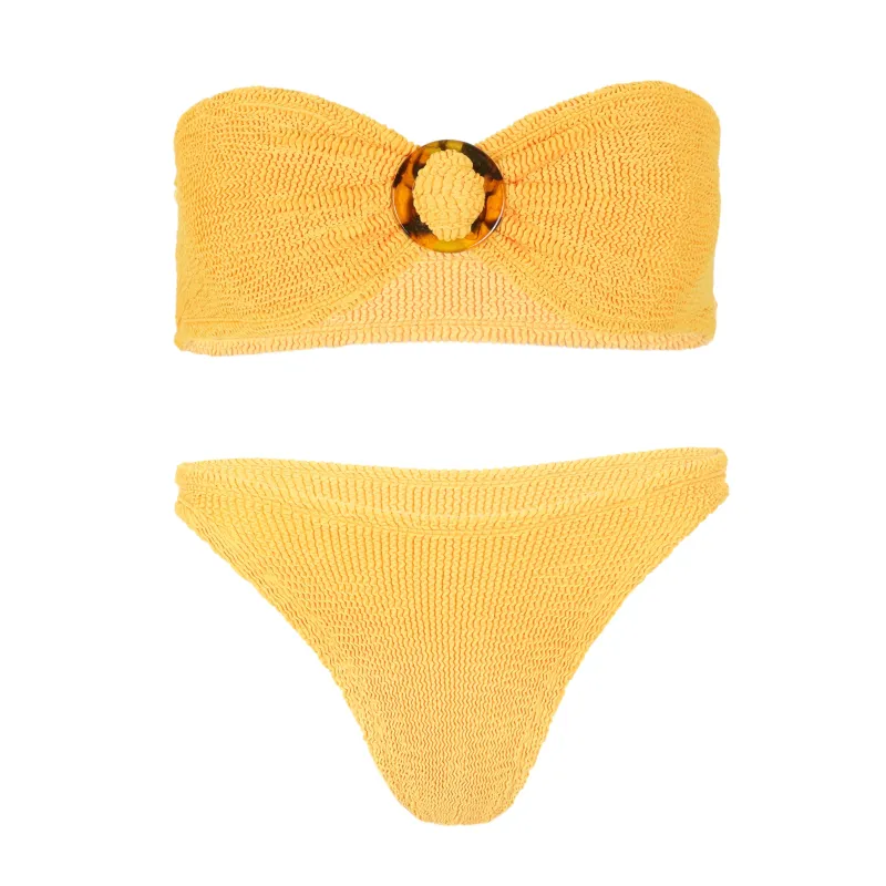 Flora Bikini Mango Sorbet made by Sand Dollar