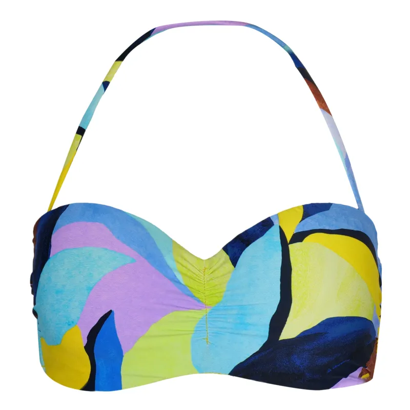 Tropfest Bustier Bandeau Top True Navy made by Seafolly