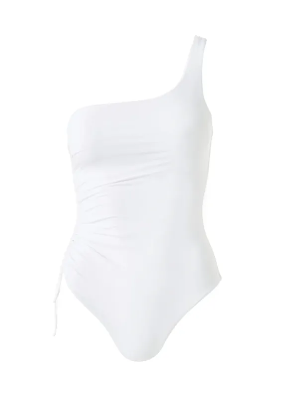 Bodrum One Piece Ivory made by Melissa Odabash
