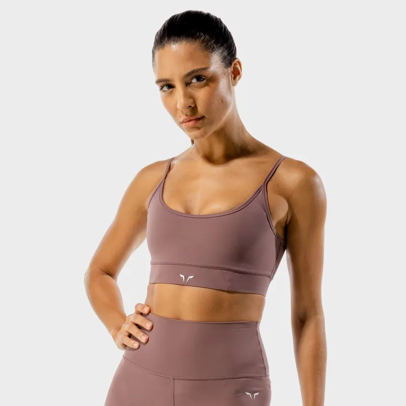 Core Training Sports Bra Clay sold by Sand Dollar