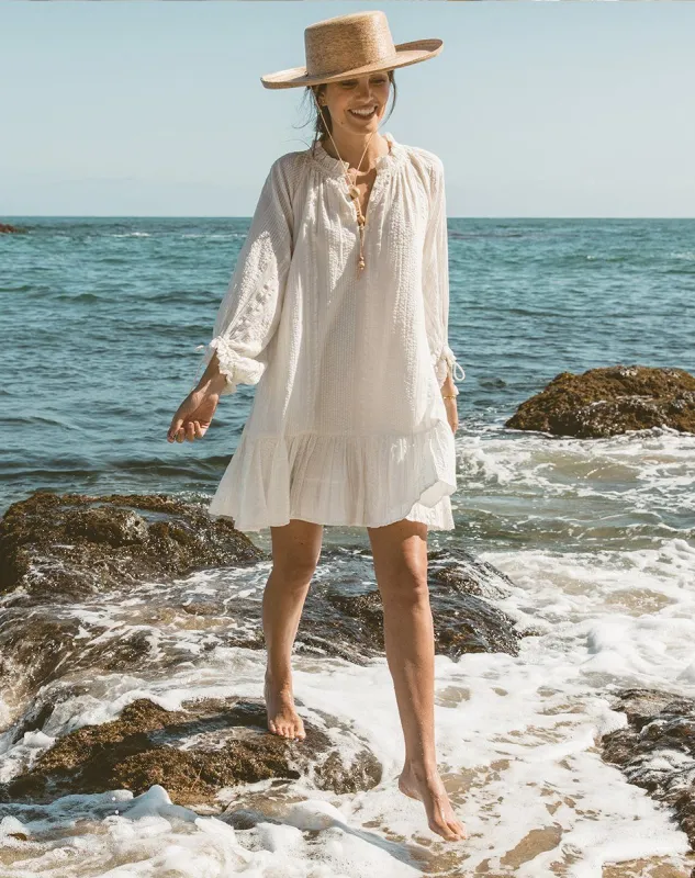 Marci Mini Dress Ivory sold by Sand Dollar