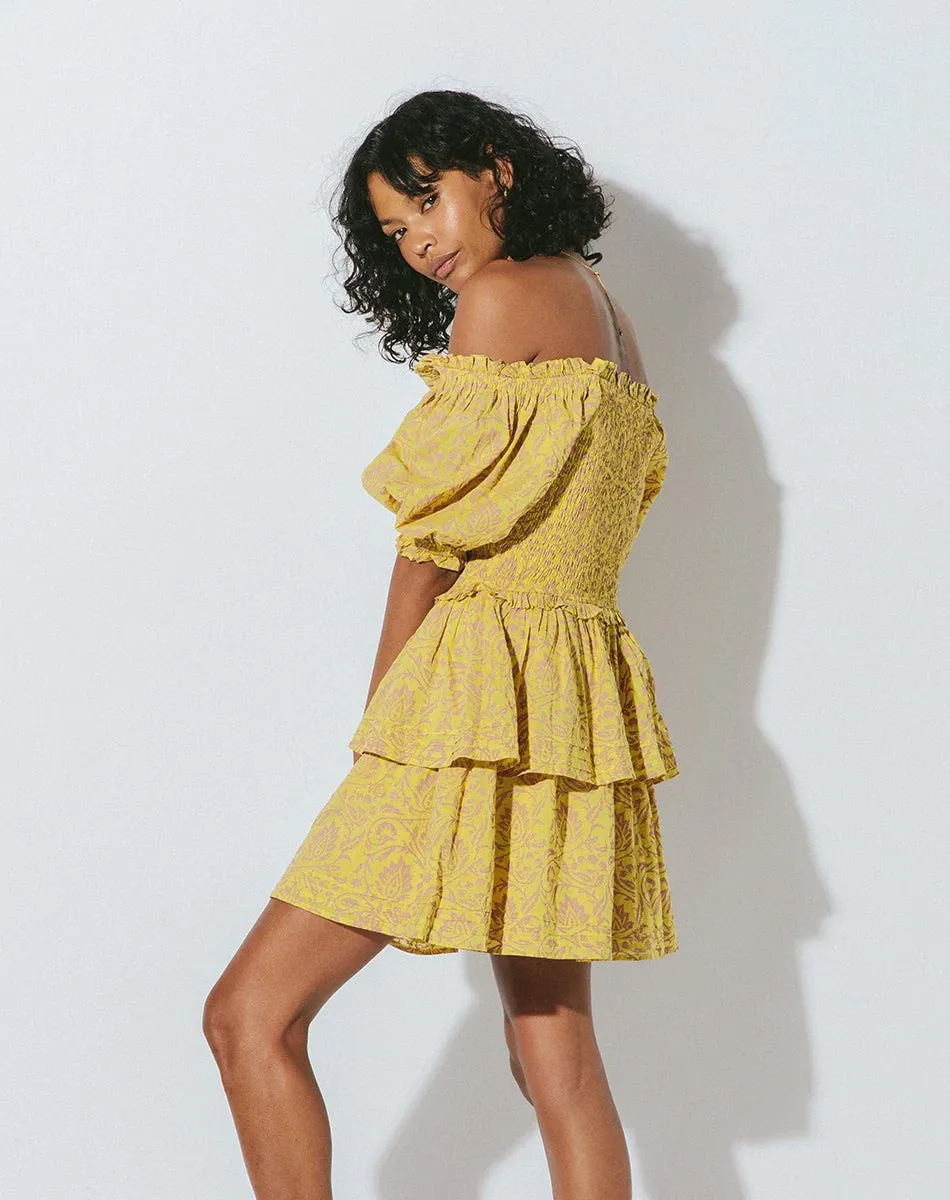 Luna Mini Dress Camellia Print sold by Sand Dollar product image thumbnail 2