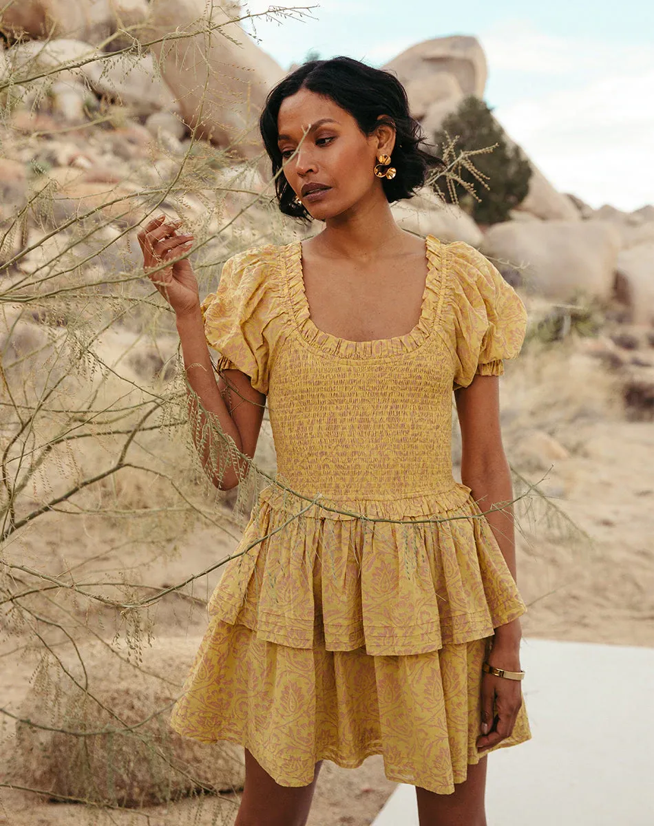 Luna Mini Dress Camellia Print sold by Sand Dollar product image thumbnail 4