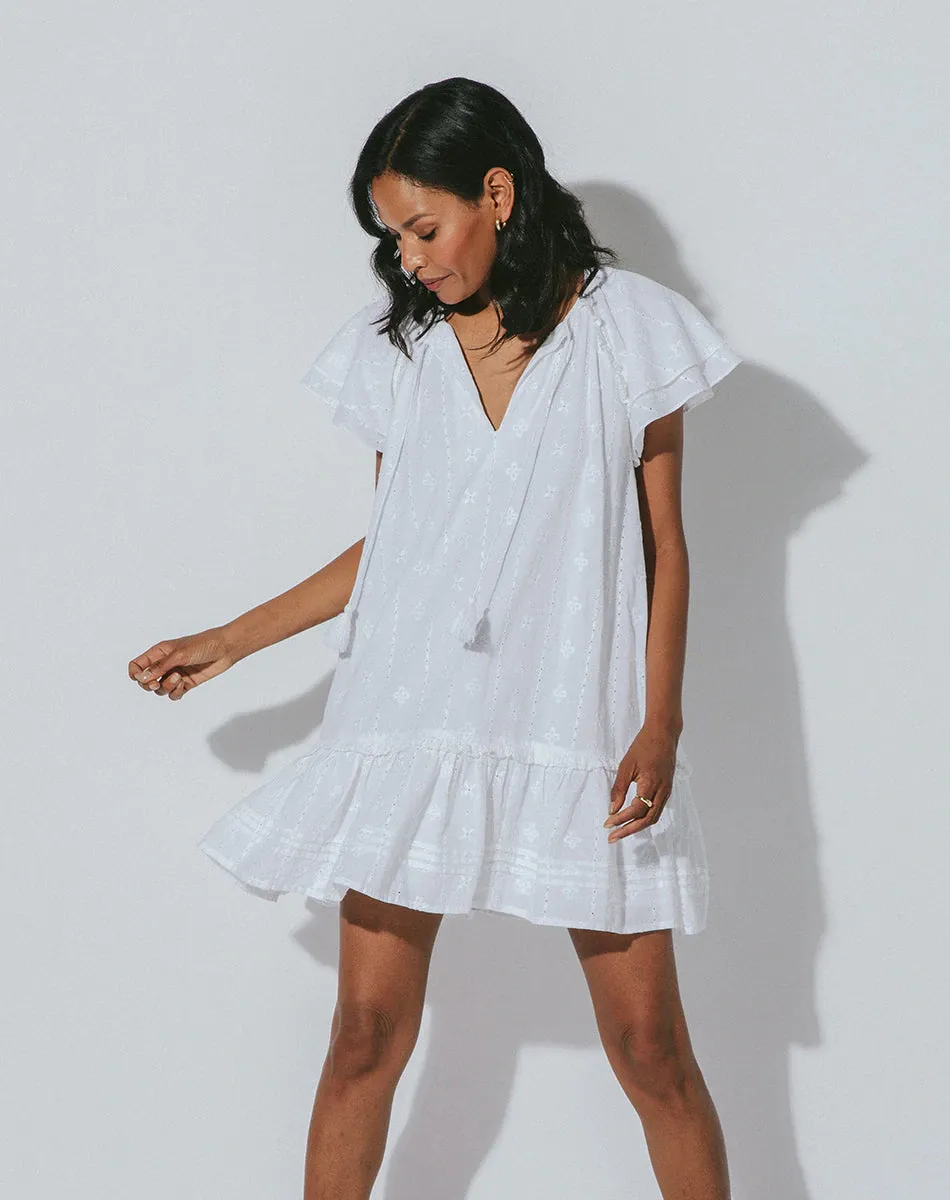 April Mini Dress White sold by Sand Dollar product image thumbnail 3